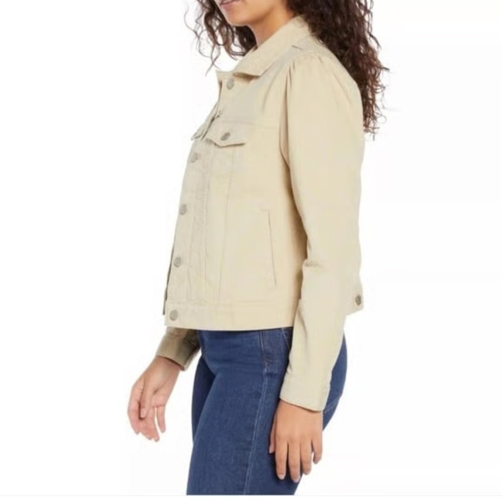 Gap Cream Corduroy jeanstyle Jacket, size Large - Picture 12 of 12